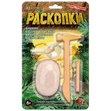 Набор раскопки ЯЙЦО динозавра, скелет, инструменты, блистер IQ Эксперимент