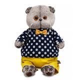 Басик в джемпере в цветочек 22 см