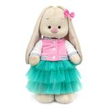 Зайка Ми в бомбере и юбочке 25 см