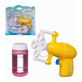 Junfa Мыльные пузыри Пистолет-вентилятор желтый