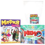 Настольные игры Русский стиль ( Мафия, Мемо)