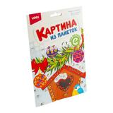 Набор для творчества LORI Картина из пайеток Скворечник