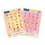 Пазл Hatber Premium в рамке 26 элементов 2 в 1 А3ф 330х470мм Английский алфавит