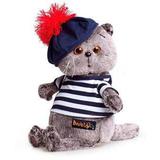 Басик в тельняшке и берете 19 см