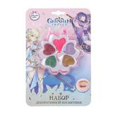 Косметика ДЛЯ ДЕВОЧЕК набор косметики: тени с блестками, аппликатор МИЛАЯ ЛЕДИ 