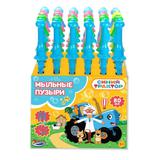 Мыльные пузыри СИНИЙ ТРАКТОР , гигант. колб. 80 мл, дисп. 24 шт, в асс. ИГРАЕМ ВМЕСТЕ