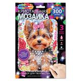 Аппликация кристальная мозаика в конверте 17*23 йорк в розах МУЛЬТИ АРТ