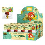 Игрушка-тянучка СОЮЗМУЛЬТФИЛЬМ львенок, наполнение мука, дисплей 12 шт. Супер Жим