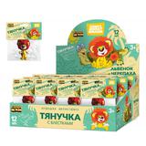 Игрушка-тянучка СОЮЗМУЛЬТФИЛЬМ львенок, наполнение блестки, дисплей 12 шт. Супер Жим