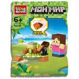 Конструктор мой мир с резиновыми фигурками, 24 пакета в дисплее Город мастеров