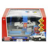 Игрушка пластик свет-звук АВТОМОЙКА с водой 21 см, 21099-12-wh, синий, кор. Технопарк 