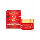 BIELENDA SUPER TRIO RETINOL+VIT C+KOLAGEN Сильноувлажняющий крем п/морщин 50+ день/ночь 50мл