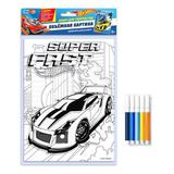 Объемная картина hot wheels MultiArt 