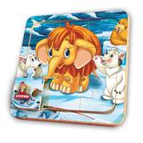 Игрушка деревянная пазл 15*15 см. ЭКРАН терм. пакет Буратино