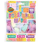 Латексные шары набор 100 штук, пастельные ЧУДО ПРАЗДНИК