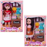 Игровой набор Junfa Ardana Baby Кукла в магазине "Фаст-Фуд", 2 модели 37,5см