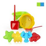 Песочный набор, 8 предметов, в ассорт.