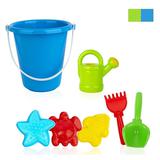 Песочный набор Морские обитатели, 7 предметов, в рюкзаке, в ассорт.