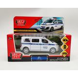 Машина металл CITROEN SPACE TOURER ПОЛИЦИЯ 12 см, двер, инер, бел, кор. Технопарк 