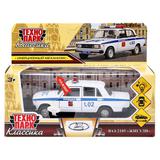 Машина металл свет-звук LADA ваз-2105 12 cm, дв,баг,инер,пол,кор. технопарк Технопарк 