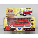 Машина металл ГАЗ -2402 "волга" дл 12 см, откр дв, багаж, инерц, крас., кор. Технопарк 