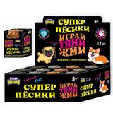 Антистресс игрушка собачка с прыгающей головой, дисплей 12 шт Супер Жим