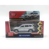 Машина металл HYUNDAI длина 12 см, двер, багаж, инер, серебрист Технопарк 