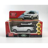 Машина металл RANGE ROVER VOGUE длина 12 см, двер, багаж, инерц, белый, кор. Технопарк 