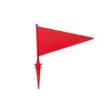 Флажок разметочный H 21см