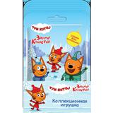 Фигурка SBOX коллекционная ТРИ КОТА ЗИМНИЕ КАНИКУЛЫ Игрушка в флоупаке