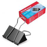 Зажимы для бумаг ErichKrause Classic, 32мм, черный (в коробке по 12 шт.)