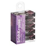 Зажимы для бумаг Energy Save ErichKrause Manga, 19 мм, Lilac (в пэт-боксе по 10 шт.)