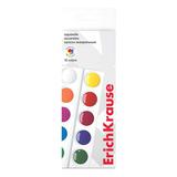 Краски акварельные ErichKrause 12 цветов (в коробке с европодвесом)