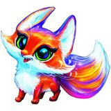 Melograno Пазл ANIMALS. Лисичка Фокси 45 деталей, размер 22.5 х 20 см, средний размер детали 3см