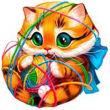 Melograno Пазл ANIMALS. Котенок 46 деталей, размер 19 х 19см, средний размер детали 3см