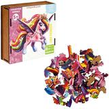 Melograno Пазл ANIMALS. Принцесса Лира 40 деталей, размер 18,5 х 24 см, средний размер детали 3 см