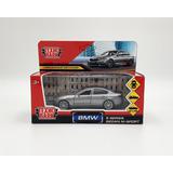 Машина металл BMW 5-ER SEDAN M-SPORT 12 см, двери, багаж, сер, кор. Технопарк 