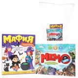 Настольные игры Русский стиль ( Мафия, Мемо)