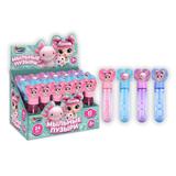 Мыльные пузыри ДЛЯ ДЕВОЧЕК, мини колб. 30 мл., дисп. 24 шт., в асс. ИГРАЕМ ВМЕСТЕ