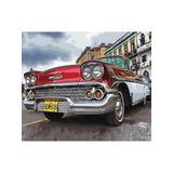 Набор для творчества Color Kit картина по номерам на подрамнике Красное ретро 40х50 см