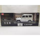 Машина р/у UAZ ХАНТЕР 24 см, свет, серебристый, кор. Технопарк 