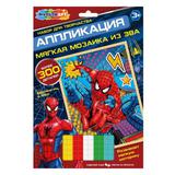 Аппликация мягкая мозаика из эва 17х23 см супергерой МУЛЬТИ АРТ 