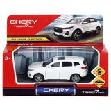 Машина металл кроссовер длина 10,5 см,инерц,белый, - 