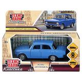 Машина металл ретро-модель, 12,5 см, инерция, светло-синий Технопарк 