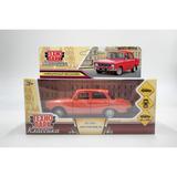 Машина металл ретро-модель, 12 см, инерция, красный Технопарк 