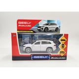 Машина металл кроссовер 12 см перед. двери,кап,багаж,инерц,белый, кор. - 