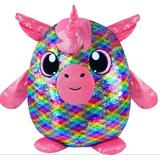 Shimmeez (Шиммиз), плюшевый Единорог в двусторонних пайетках, 95 см