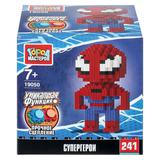 Конструктор 3D сборная фигурка супергерои, 241 дет. Город мастеров 