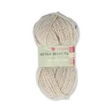 Пряжа ПЕХОРКА Овечья шерсть 200м/100г цвет 530-Светло -натуральный