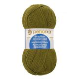 Пряжа ПЕХОРКА Кроссбред Бразилии 500м/100г цвет 478-Защитный